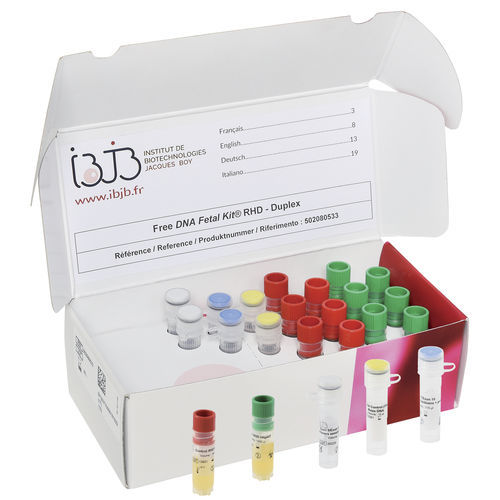 基因型快速诊断套装 - FREE DNA FETAL RHD  - Institut de Biotechnologies Jacques Boy - D抗原 / 孕妇外周血 / 分子