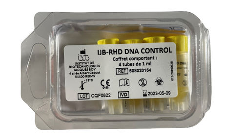 质量控制试剂套装 - IJB‐RHD DNA CONTROL - Institut de Biotechnologies Jacques Boy - 血清 / 等离子 / RT-PCR