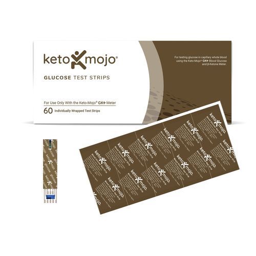 酮症试剂带 - KETO-MOJO - 糖尿病 / 葡萄糖 / 铅