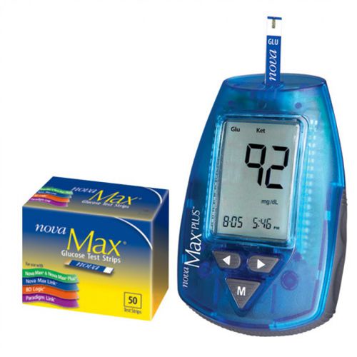 采血笔血糖仪 - Nova Max® Plus - Nova Diabetes Care - 免调码