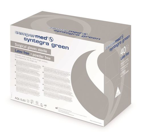 不含乳胶手套 - syntegra green - Sempermed Industrial - 聚异戊二烯质 / 手术 / 无粉