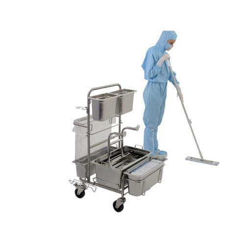 清洁推车 - Clino® CR4 MF-GMP - Dastex - 医用 / 通用 / 带篮子