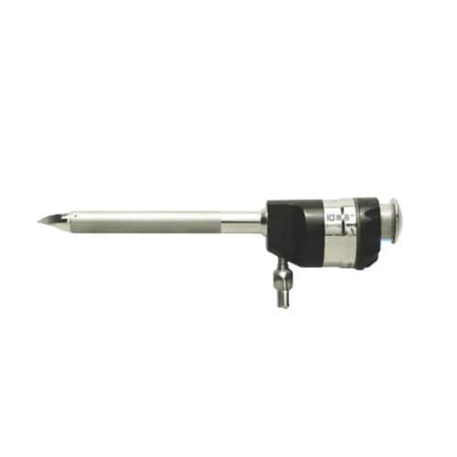 腹腔镜套管针 - 101.003B - Hangzhou Kangji Medical Instruments - 刀片 / 带注入阀 / 带有套筒