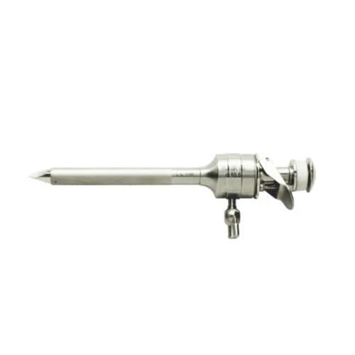 腹腔镜套管针 - 101.00 series - Hangzhou Kangji Medical Instruments - 叶片式（带保护） / 带注入阀 / 带有套筒