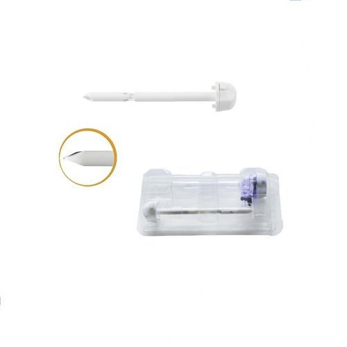 腹腔镜套管针 - 101Y.40 series - Hangzhou Kangji Medical Instruments - 叶片式（带保护）