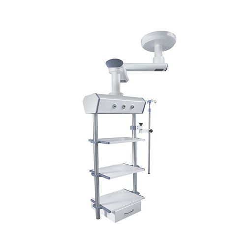 吊顶医用吊塔 - TS-Q-100 - Shanghai Wanyu Medical Equipment - 内窥镜 / 铰接式 / 模块化