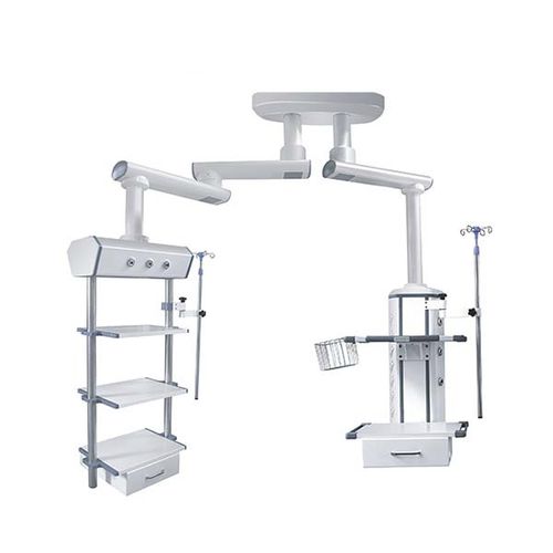 吊顶医用双悬臂 - TD-TS-100 - Shanghai Wanyu Medical Equipment - 重症监护 / 麻醉 / 内窥镜