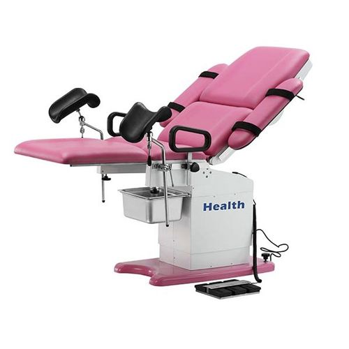 妇科检查床 - FD-G-1 - Shanghai Wanyu Medical Equipment - 电动 / 可调高度 / 椅背可调