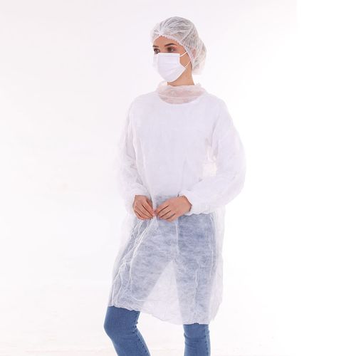 男女通用医院探视外套 - SUBMED - 白色