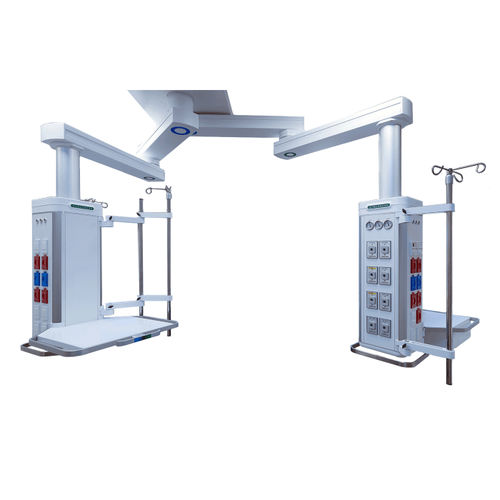 吊顶医用双悬臂 - OSA8004450 - Silbermann Technologies - ICU / 铰接式 / 模块化