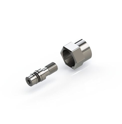 公端连接器 - 220800 series - Silbermann Technologies - NIST / 医疗 / 用于医疗气体