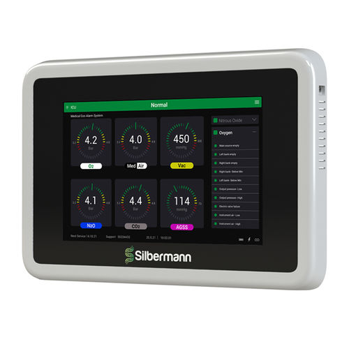 医疗气体警报系统 - 71825 series - Silbermann Technologies - 自动检测功能