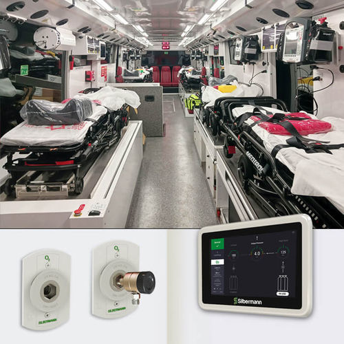 医用气体供应管理设备 / 氧气 - 7350430 - Silbermann Technologies - 自动 / 急救