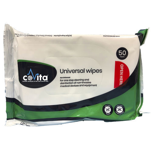 身体卫生清洁湿巾 - coVita - 用于地板和表面 / 50个