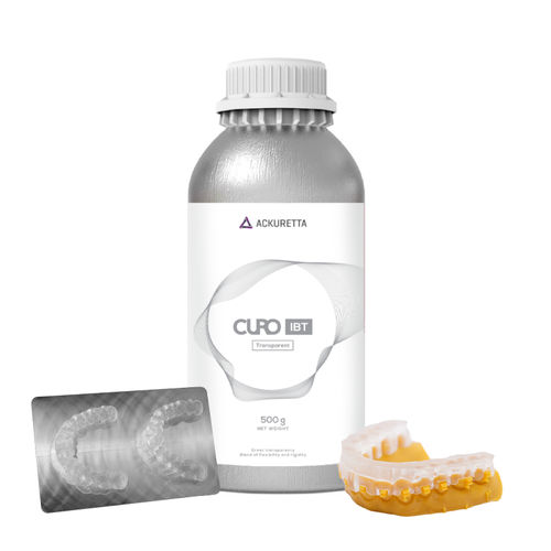 树脂材质牙科材料 - CURO IBT - Ackuretta Technologies LLC - 牙齿修复 / 用于3D打印 / 模型制作