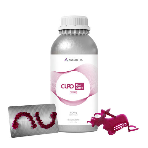 树脂材质牙科材料 - CURO Cast - Ackuretta Technologies LLC - 合成 / 流动式 / 用于牙冠