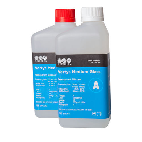 硅胶牙科材料 - Medium Glass - Vertysystem - A.Gree SRL - 牙齿修复