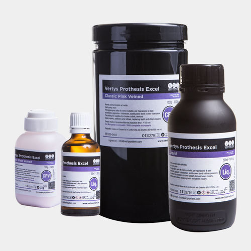 树脂材质牙科材料 - Prothesis Excel - Vertysystem - A.Gree SRL - 合成 / 牙齿修复