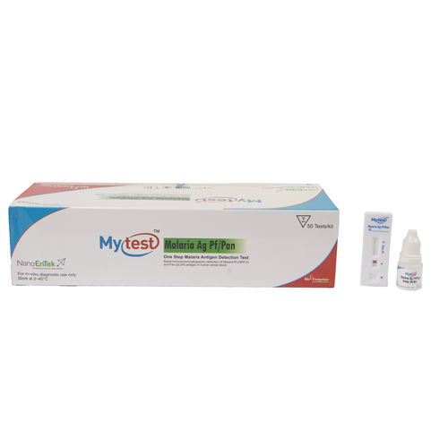 疟疾快速诊断套装 - Mytest - Biofootprints Healthcare Pvt Ltd - 乳酸脱氢酶 / 疟原虫 / 血液