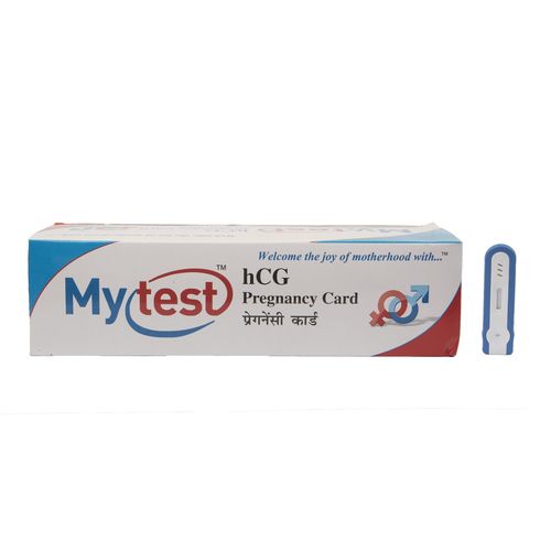 妊娠快速诊断套装 - Mytest - Biofootprints Healthcare Pvt Ltd - hCG / 实验室 / 尿液