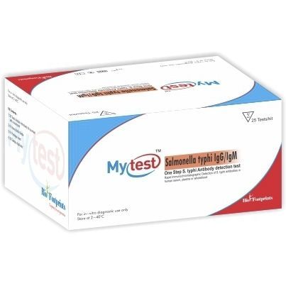 沙门氏菌快速诊断套装 - Mytest - Biofootprints Healthcare Pvt Ltd - 胃肠疾病 / 免疫球蛋白M / 血液