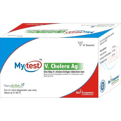 霍乱快速诊断套装 - Mytest - Biofootprints Healthcare Pvt Ltd - 抗原