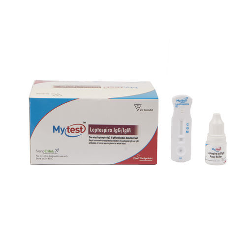钩端螺旋体快速诊断套装 - Mytest - Biofootprints Healthcare Pvt Ltd - 传染病 / IgG免疫球蛋白G / 免疫球蛋白M