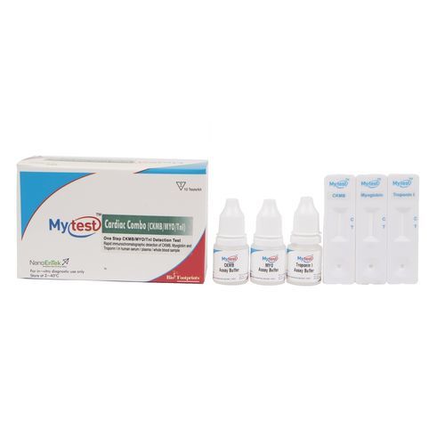 心血管疾病快速诊断套装 - Mytest - Biofootprints Healthcare Pvt Ltd - 肌红蛋白 / 血液 / 等离子
