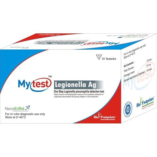 嗜肺军团菌快速诊断套装 - Mytest - Biofootprints Healthcare Pvt Ltd - 呼吸道疾病 / 尿液 / 免疫色谱法