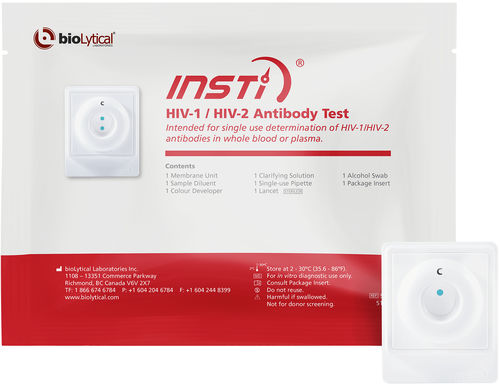 AIDS快速诊断检测 - INSTI®  - bioLytical - IgG免疫球蛋白G / 免疫球蛋白M / HIV