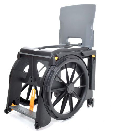 被动轮椅 - WheelAble - Polymorit Ltd / Ardoo Caresafe Limited - 淋浴间 / 折叠 / 座便椅