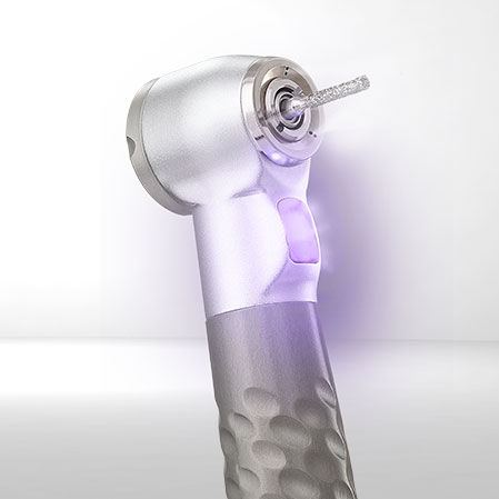牙科弯手转 - COBRA UV - SAEVO - 空气 / 带LED照明 / 加压加热