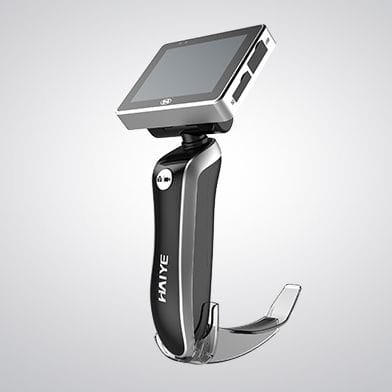 一次性电子喉镜 - HYHJ-1330Ⅰ - Xi'an Haiye Medical Equipment - 带刀头 / 带视频显示器