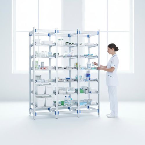 模块化搁板货架 - FG-T-406F03 - Fangge Medical - 用于容器 / 不锈钢
