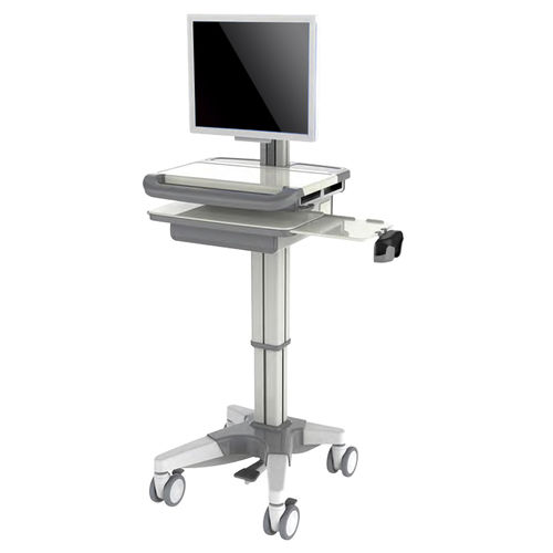 平板电脑推车 - HS-T-13 - Shandong HESOURCE Medical Equipment - 配件 / 可调高度 / 带抽屉