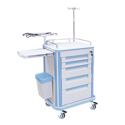 急救推车 - HS-D-05 - Shandong HESOURCE Medical Equipment - 通用 / 装载 / 服务