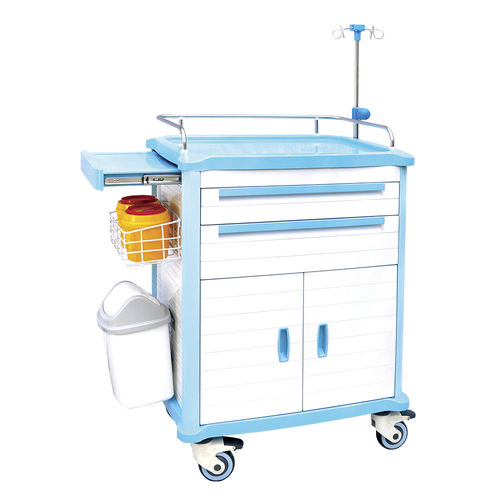 急救手推车 - HS-D-06 - Shandong HESOURCE Medical Equipment - 医用 / 通用 / 装载