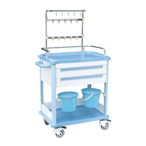 医用推车 - HS-C-06 - Shandong HESOURCE Medical Equipment - 通用 / 护理 / 服务