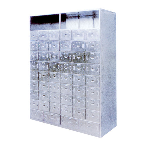医用柜 - SS-HS-D08 - Shandong HESOURCE Medical Equipment - 搁板 / 带抽屉 / 嵌入式