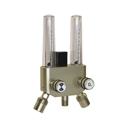 麻醉气体混合器 - PM0116E - GLOOR MEDICAL - 用于病人通气 / 氧气 / 空气