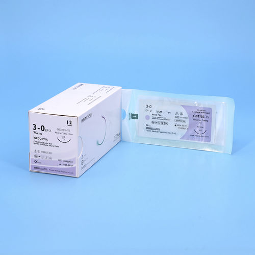 可吸收缝合线 - PGA  - WEGO Medical - 综合外科手术 / 整形手术 / 4-0