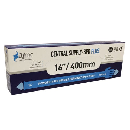 腈类手套 - Central Supply-SPD PLUS™ - Digitcare Corporation - 医用 / 无粉 / 无菌