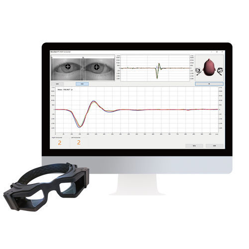 视频眼震描记系统 - VertiGoggles - Shanghai ZEHNIT Medical Technology - 头部脉冲测试系统 / 重心平衡分析系統