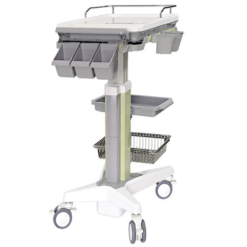 医用手推车 - DB-05 - Fujian Secure Medical Technology - 超声成像 / 护理 / 带托盘