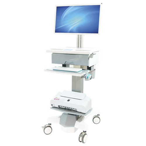 可调高度电脑推车 - AJ1-00 - Fujian Secure Medical Technology