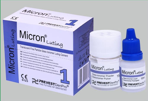 牙嵌牙齿胶粘剂 - Micron Luting - PREVEST DENPRO LIMITED - 用于牙齿填补物 / 正畸托槽 / 用于牙冠
