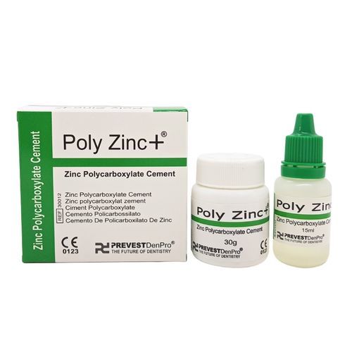 牙齿修复牙齿胶粘剂 - POLY ZINC + - PREVEST DENPRO LIMITED - 用于根管充填 / 正畸托槽 / 用于牙冠