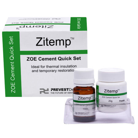 牙桥牙齿胶粘剂 - ZITEMP - PREVEST DENPRO LIMITED - 用于牙冠 / 牙齿修复 / 液体