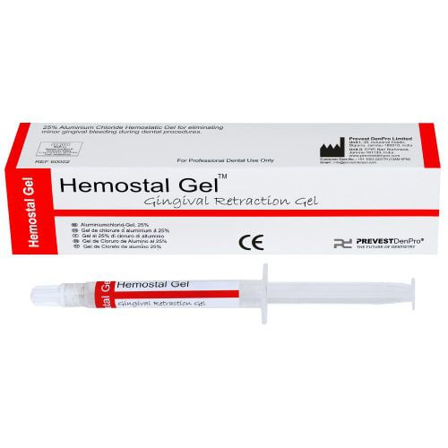 氯化铝牙科材料 - HEMOSTAL  - PREVEST DENPRO LIMITED - 牙龈 / 口腔预防 / 凝胶