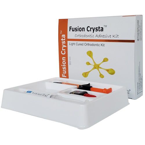 正畸托槽牙齿胶粘剂 - Fusion Crysta™ - PREVEST DENPRO LIMITED - 光聚合